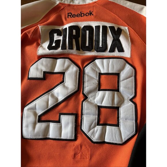 Philadelphia Flyers Giroux #28 Reebok CCM NHL Hockey Jersey Sz 50 Flight Strap - Picture 6 of 6